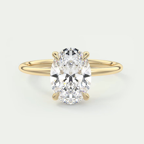 Anello oro giallo - anello,