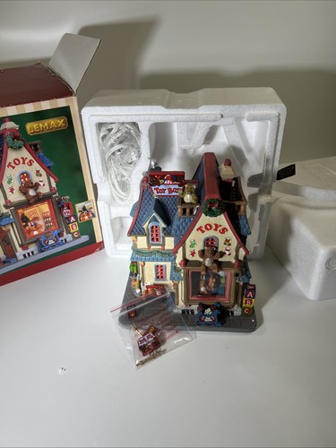 Lemax toy box lighted - toy,