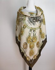 Hermès - Foulard quadrato " Cuivreries" - cm 90 X cm 86