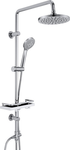 Colonna doccia acciaio - acciaio, inox