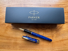 Parker Sonnet Marble Blue