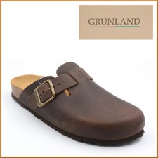 Sandali da donna GRUNLAND sabot anatomici in vera pelle bassi scalzati ciabatte