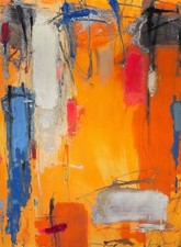 Nel Giorno Assoluto Enzo Esposito Opera Dipinto SERIGRAFIA su Carta 110x158