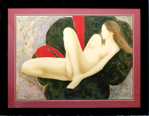 Alain bonnefoit litho - alain, original