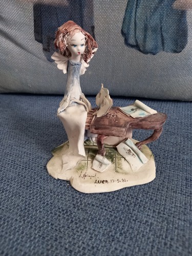 Vintage statuina angelo - vintage,