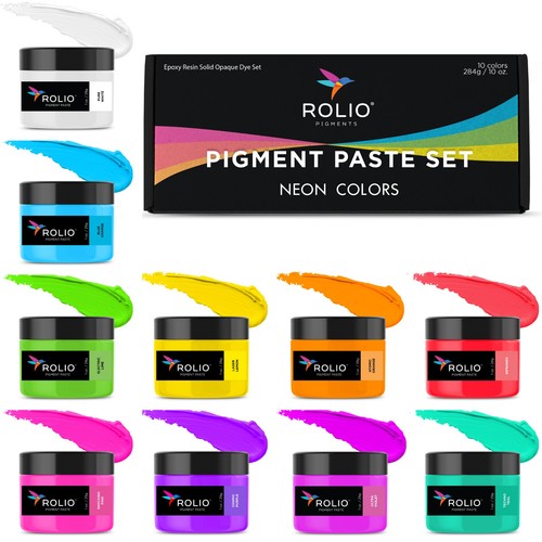 Rolio pasta pigmentata - rolio, neon