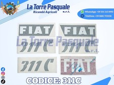 ADESIVI DECALCOMANIA TRATTORE