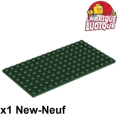 Lego plaque plate 8x16 - 8x16, 16x8