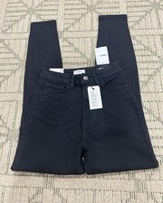 Jeans donna skinny vita alta