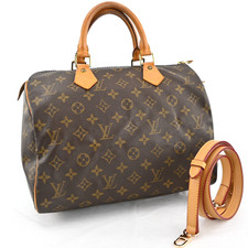 Auth LOUIS VUITTON Speedy 30