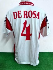 MAGLIA BARI DE ROSA MATCH WORN INDOSSATA SHIRT JERSEY CAMISETA 2001/2002 COA