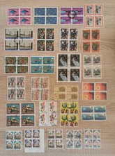 23 Repubblica Italia - lotto di 25 quartine usate - anni vari