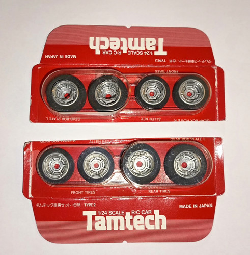 Set ruote tamiya tamtech - tamiya, 1/24