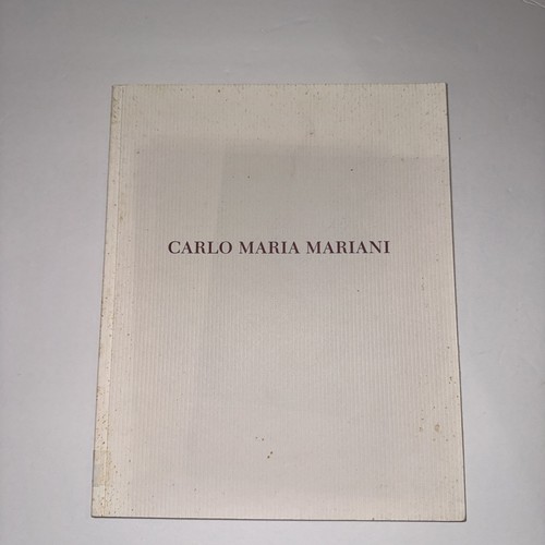Carlo maria mariani catalogo - carlo,