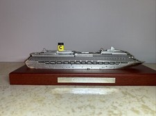 MODELLINO MODEL SHIP NAVE COSTA PACIFICA GEMELLA DELLA CONCORDIA COSTA CROCIERE