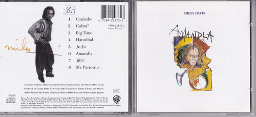 Miles davis amandla cd - miles,