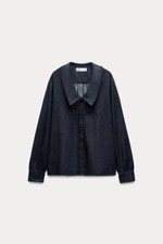 Zara Women’s TRF DENIM SHIRT