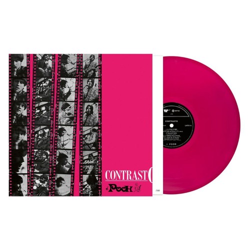 Pooh contrasto vinile magenta - pooh,