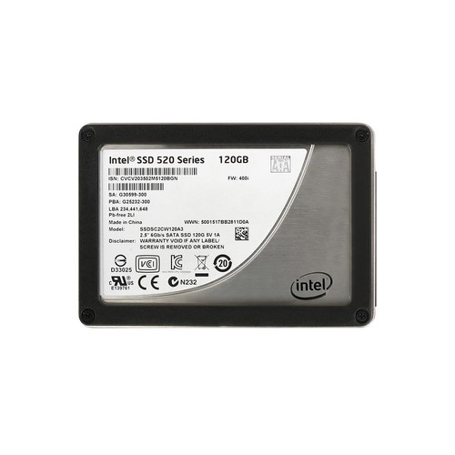 Intel ssd 520 series - series, 120