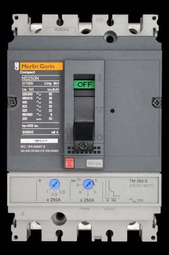 Merlin gerin 250 amp 36ka - gerin,