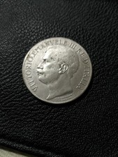 Moneta-Vittorio Emanuele III. 5 LIRE 1861/1911 Rara