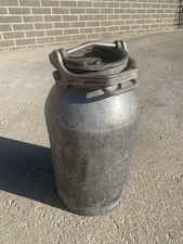 Bidone Del Latte Antico Guinzi Rossi Grande 50 Litri