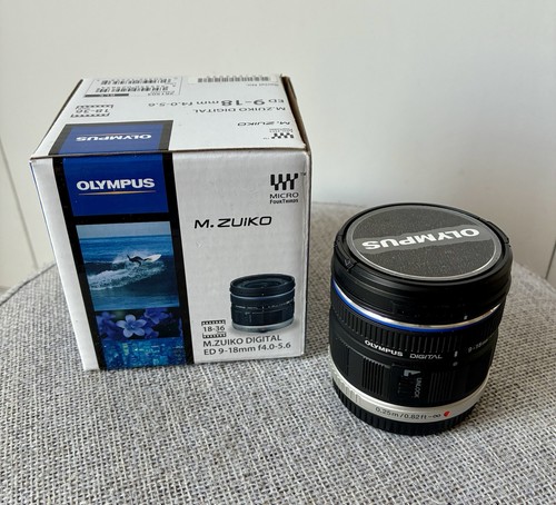 Olympus 18mm 0 5 - 9-18mm, f4.0-5.6