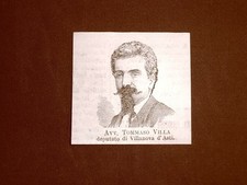Deputato nel 1877 Onorevole