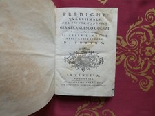 Guenzi Gianfrancesco. Prediche quaresimali Remondini, Venezia, 1758