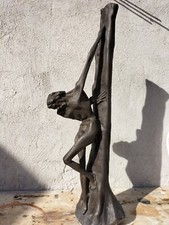 Scultura bronzo firmata  E