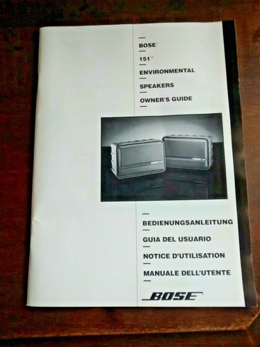 Bose 151 altoparlanti - bose,