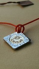 Collana COMETE con piastrina con segno zodiacale Cancro 