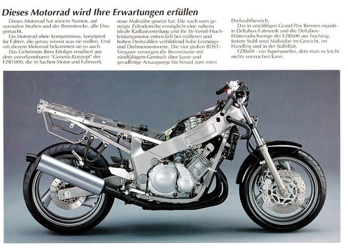 Yamaha fzr 600 - yamaha,