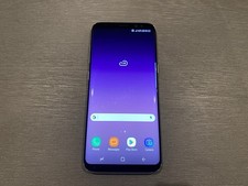 DUAL SIM Samsung Galaxy S8 64gb grigio orchidea (sbloccato) buone condizioni