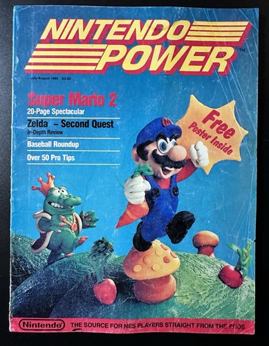First nintendo power magazine - first,