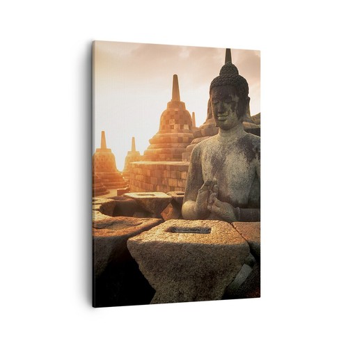Quadro tela 50x70cm buddha - quadro, su