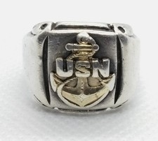 Anello Vintage Uomo WWII USN