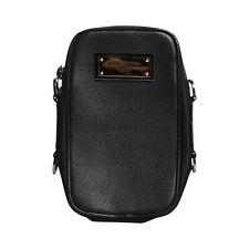 Borsa DOLCE & GABBANA nera grana pelle logo placca pochette donna borsa 1620usd