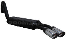 MARMITTA SPORTIVA FIAT 124 SPORT COUPE' - DOPPIO SCARICO CROMATO Ø 63 mm