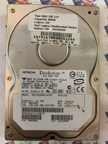 Hard disk usato ide - disk,
