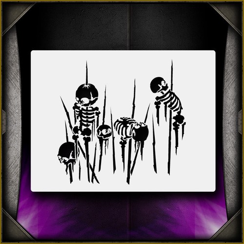 Spiked skeleton modello di - skeleton,