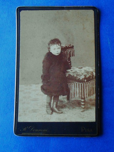 Foto epoca antica cdv - d'epoca, grande