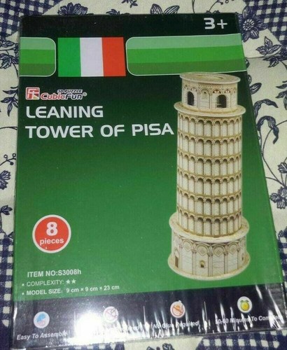 Puzzle tower torre pisa - puzzle, of