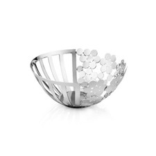 OTTAVIANI  CENTROTAVOLA  IN METALLO ARGENTATO REFERENZA 77187