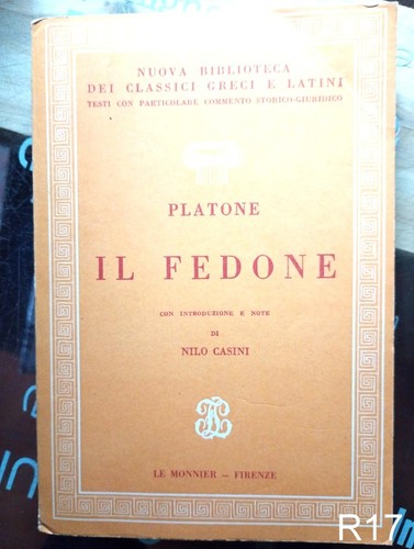 Fedone platone libro - platone,