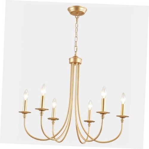 Lampadario casale oro - casale, luci