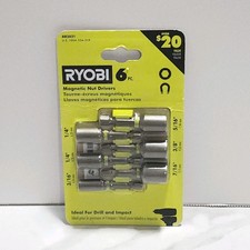 RYOBI Set di dadi magnetici a