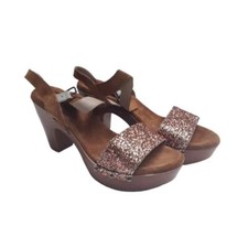 Sandali donna marroni con