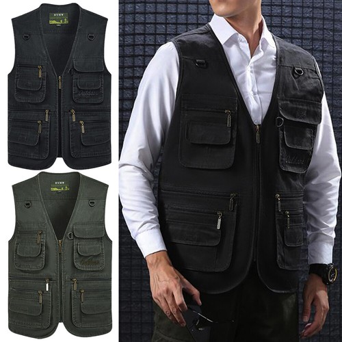 Gilet uomo multitasche gilet