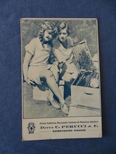 CARTOLINA PUBBLICITARIA-FABBRICA MATERIALE APISTICO FERRUCCI-SANSEVERINO MARCHE